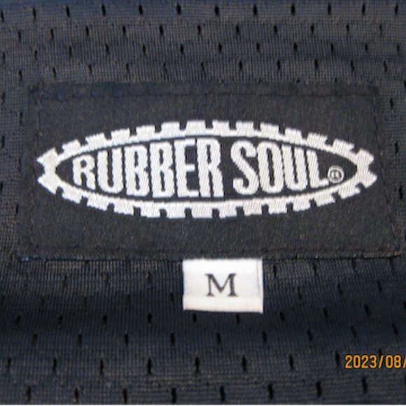 RUBBER SOUL 'Biker' Vest- M 'Black' (BRAND NEW /wot) SUPER RARE! 'Unisex' - Picture 14 of 16